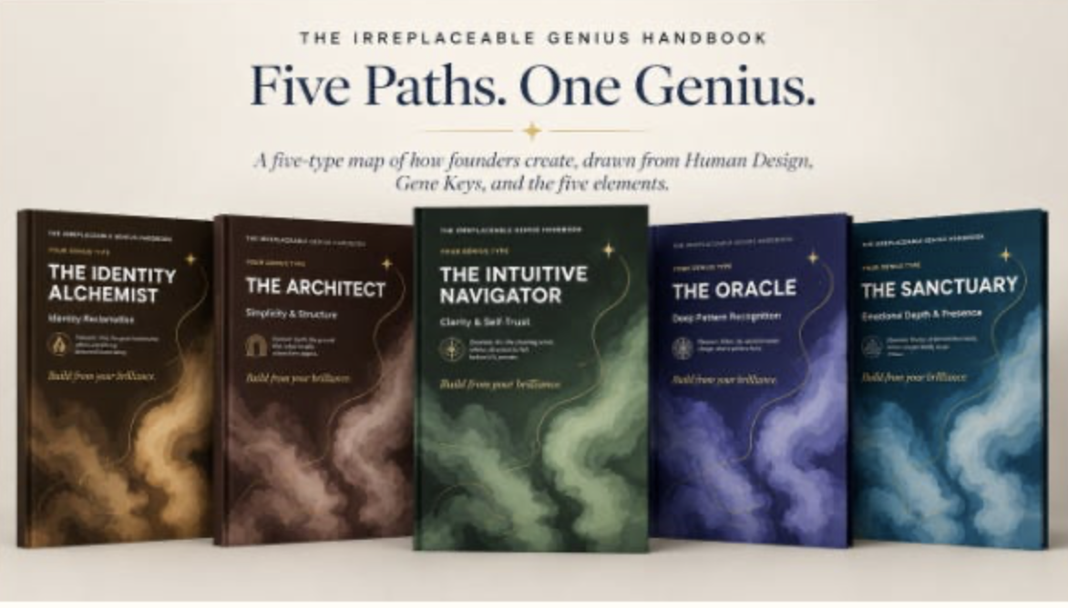 Irreplaceable Genius™ Handbooks – Explore Your Genius Type